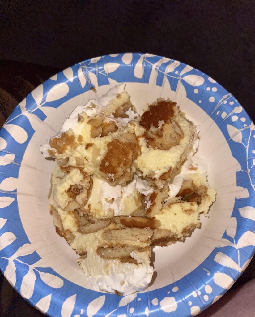 Anyone have any guesses for this homemade banana-less banana pudding?