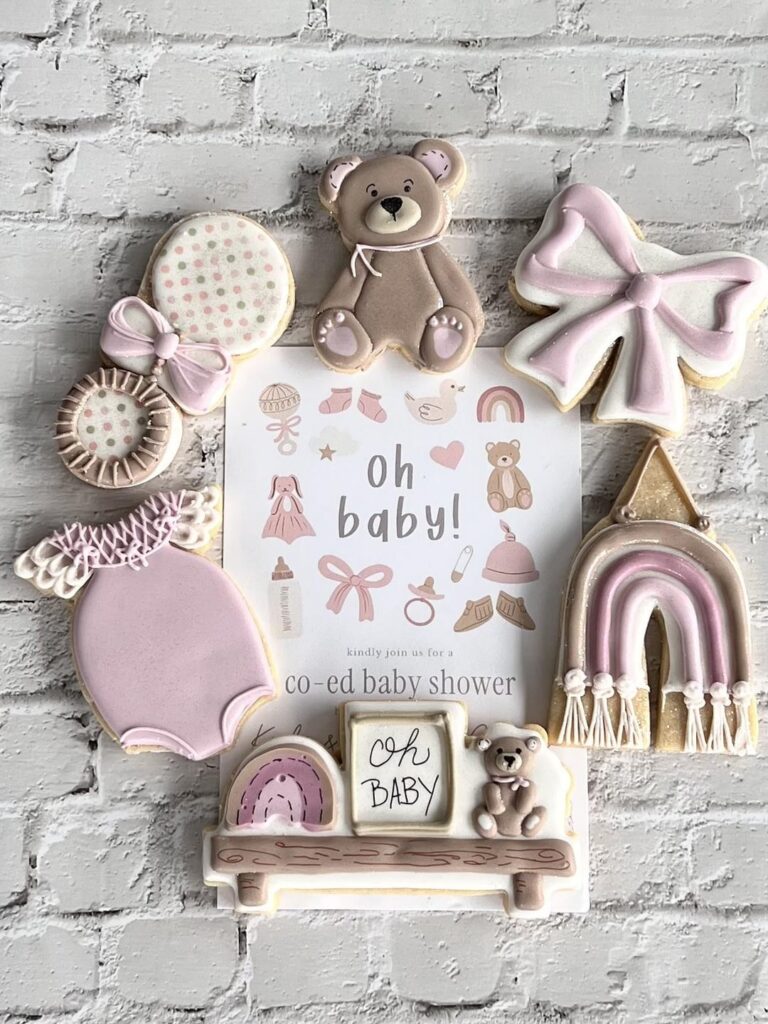 Baby girl shower🌸🌈