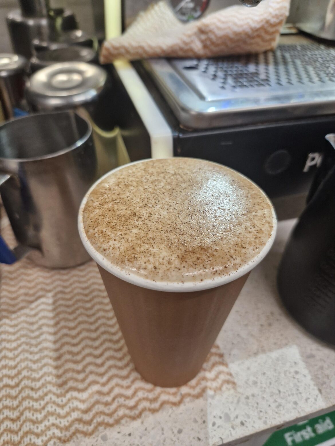 A pretty good chai latte