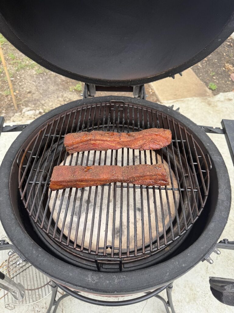 First time making bacon First time making bacon