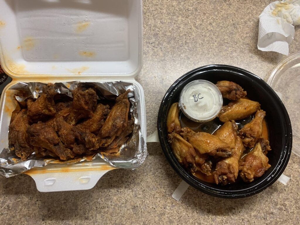 Wanted Buffalo wings