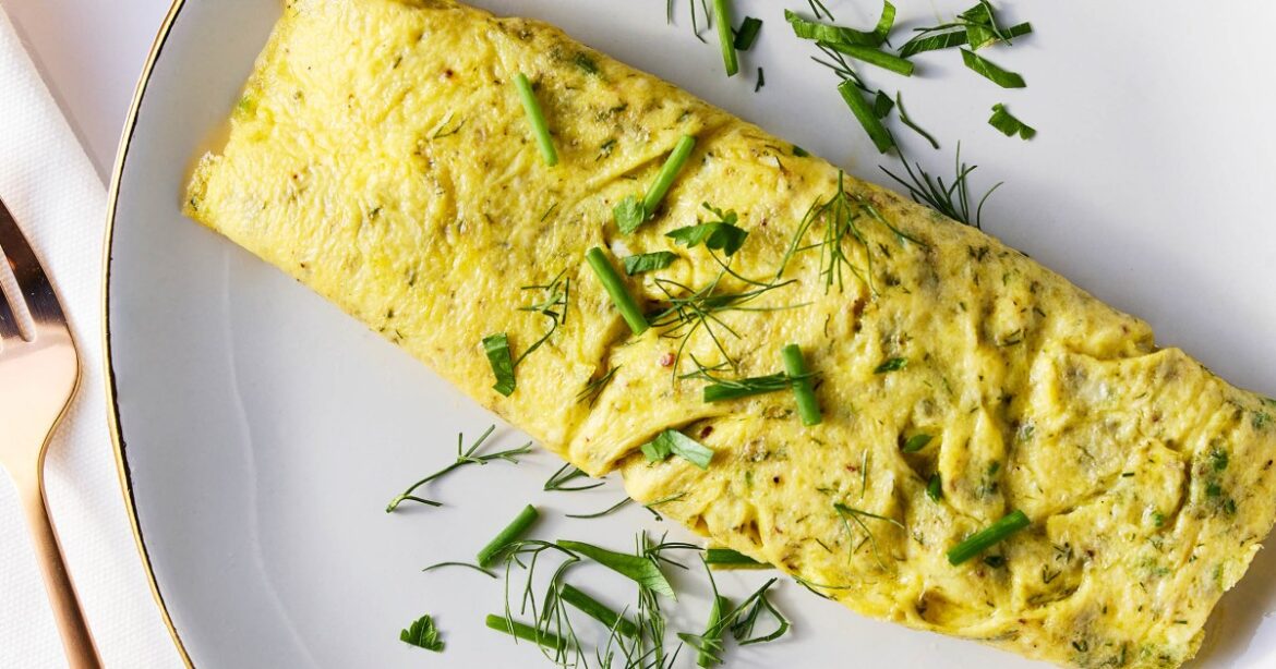 Ina Garten's Gruyère and Herb Omelet