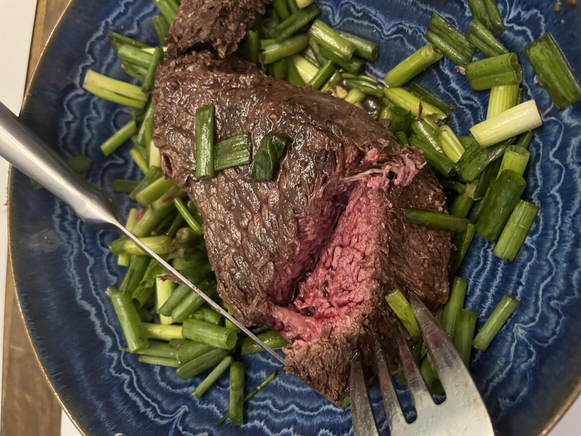 The best steak I ever made
