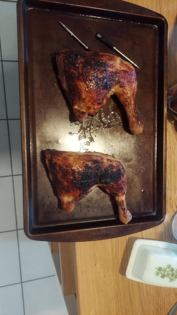 Leg quarters on my 22in. kettle