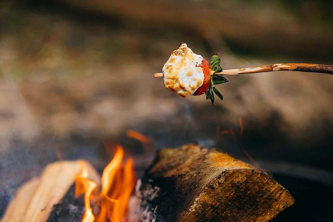 Campfire Strawberries