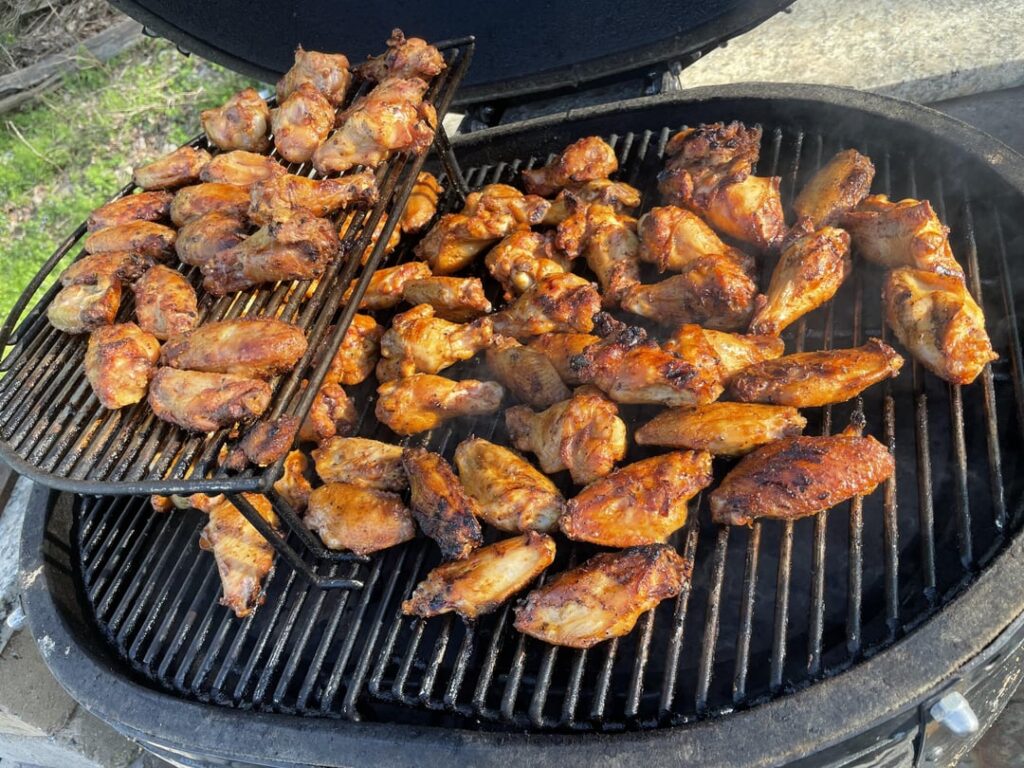 Smoked Wings - Garlic Parm & Chipotle Garlic Herb