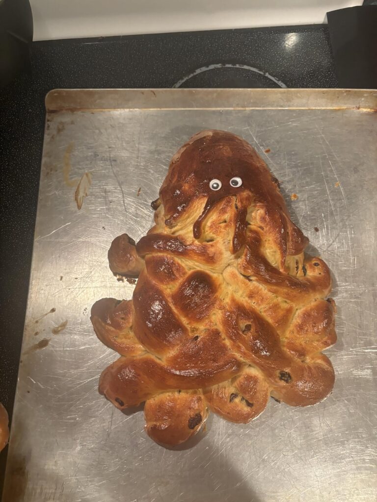 Cthulhu paska for boyfriend. He has risen.