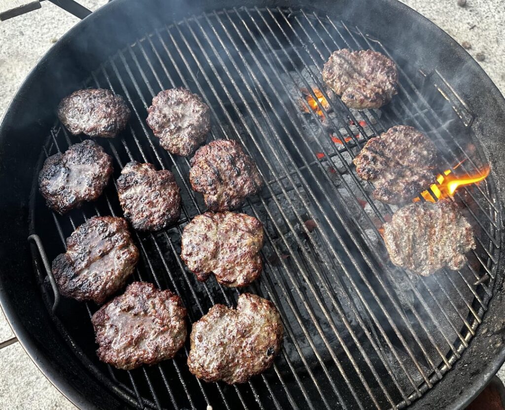 Yes, I know, make burgers wider, not taller.