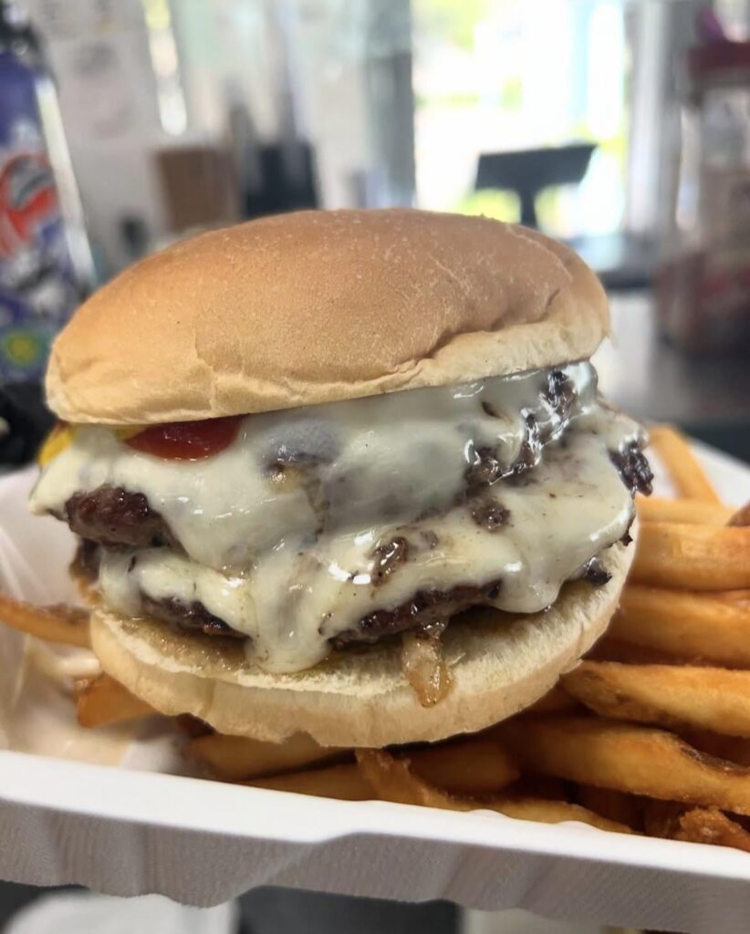 Cheeseburger w/ fries combo