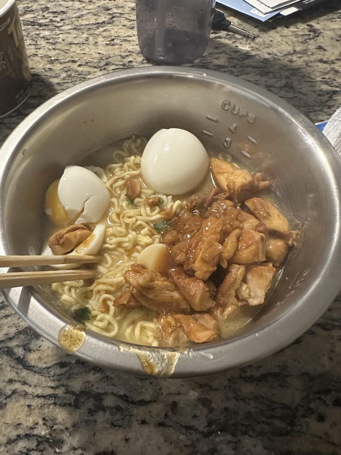 I know it’s not high end but I make the most out of instant ramen!
