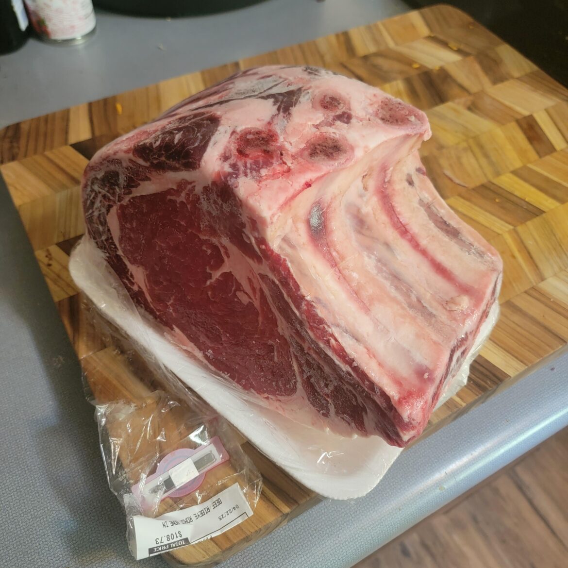 First ribeye roast