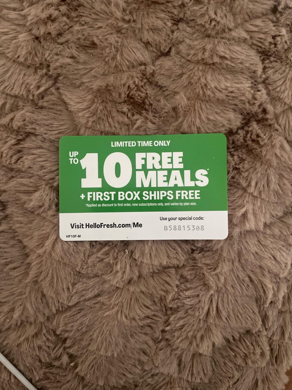 Hello Fresh Coupon