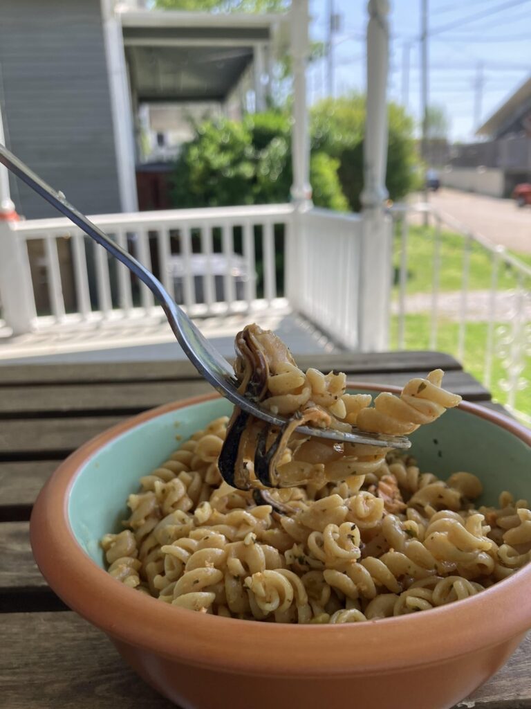 Cooked down the escabeche sauce from a La Barca tin for my lunch pasta then added the mussels at the end. Any other good sauce-from-the-tin tips?