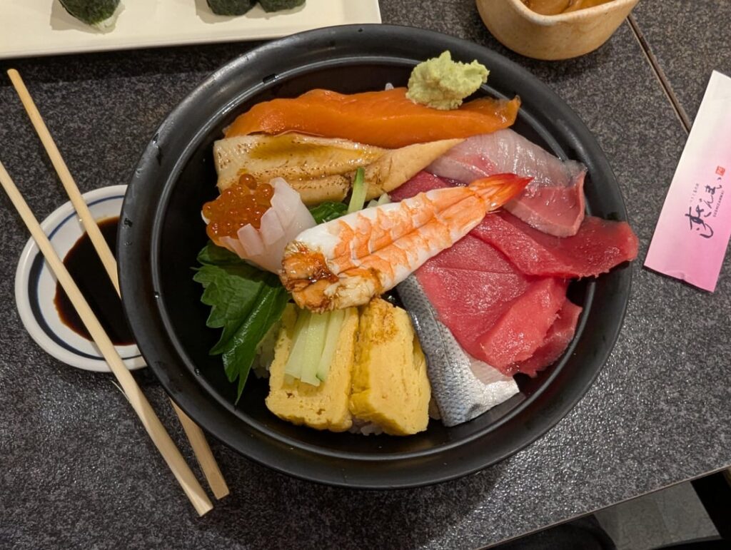 The sushi I had in Fukuoka