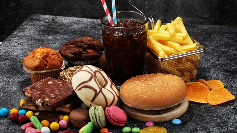 Junk food and sweets