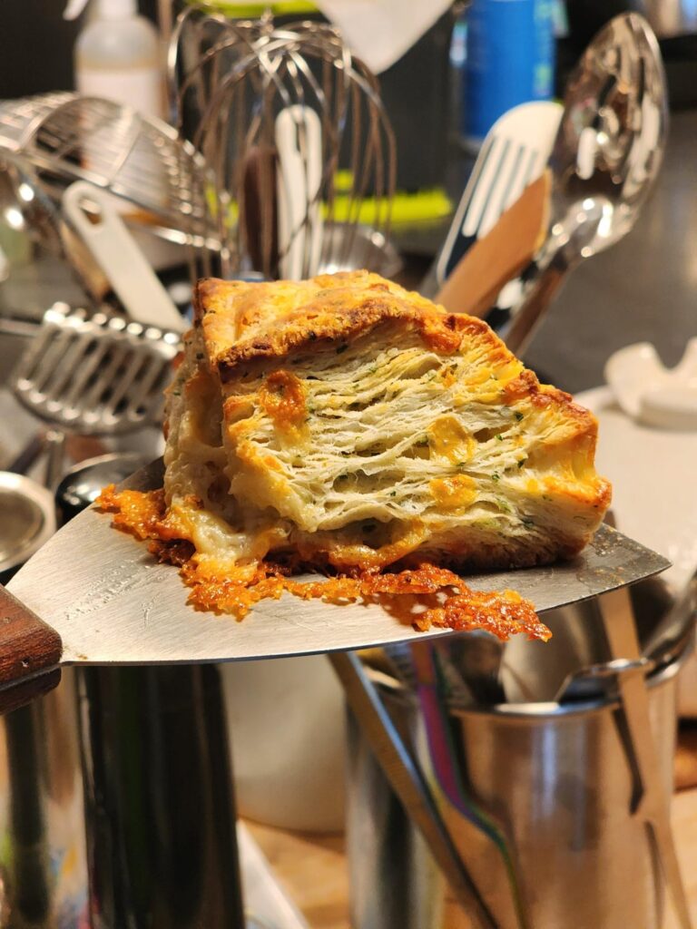 Cheddar chive biscuits