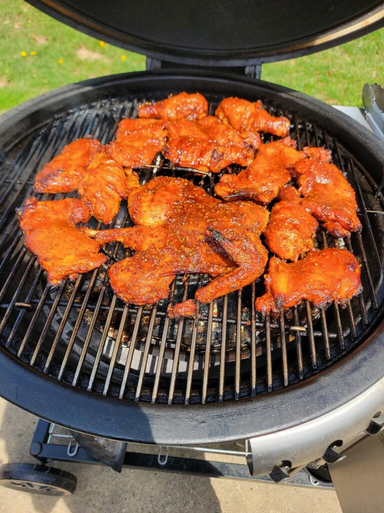 Great weekend, full grill