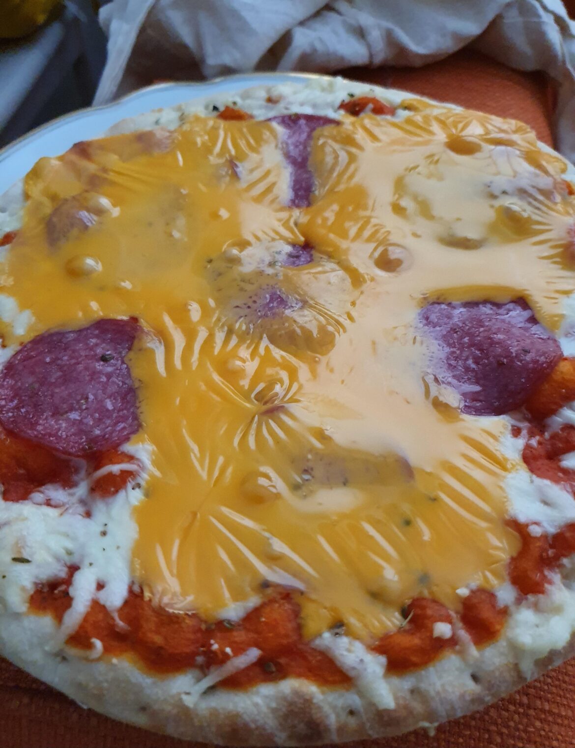 I had some Cheese left...