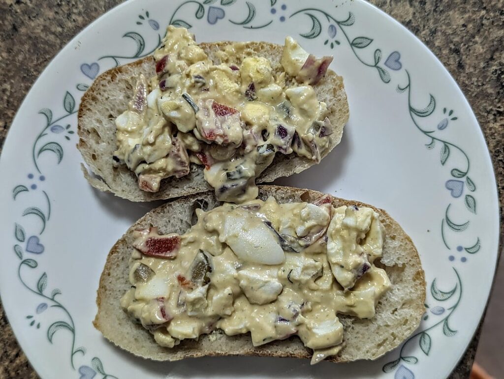Smoked egg salad anyone?
