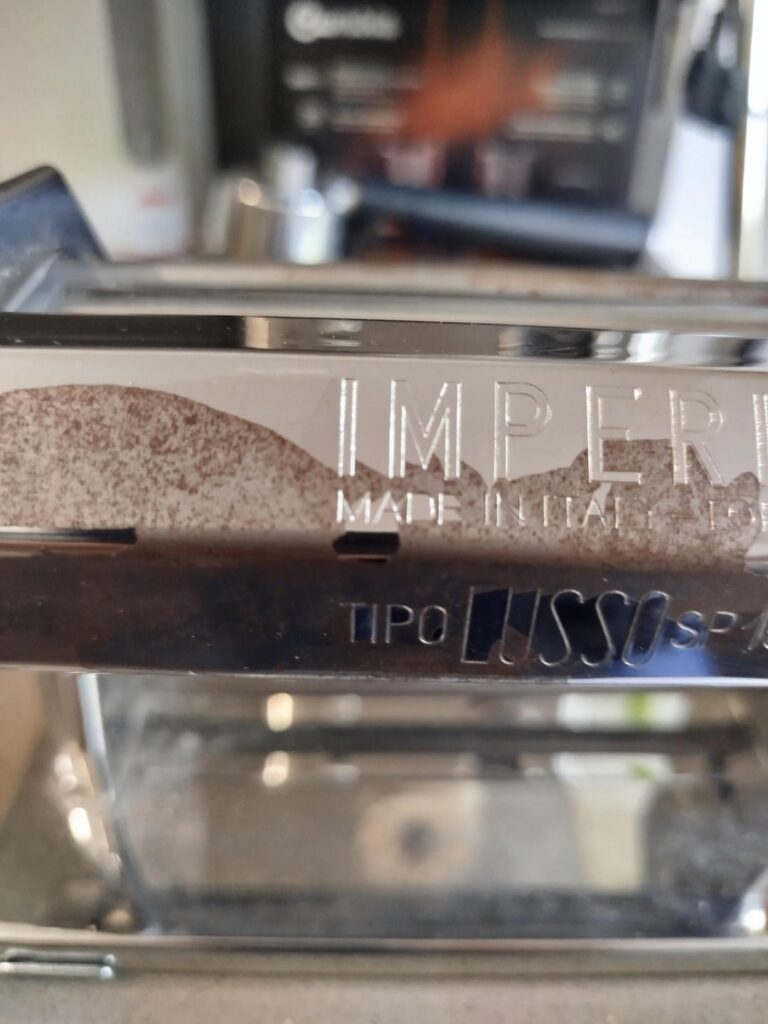 Pasta maker back to service