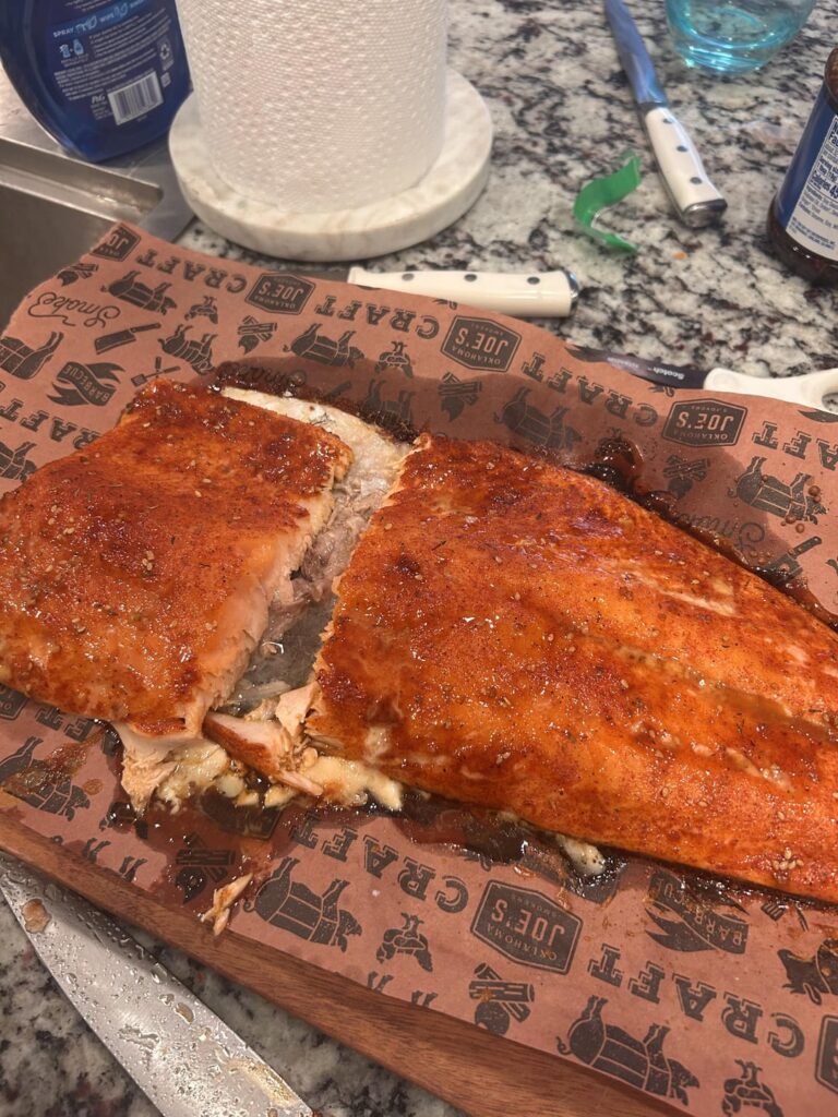 Second item! Salmon for a weekday