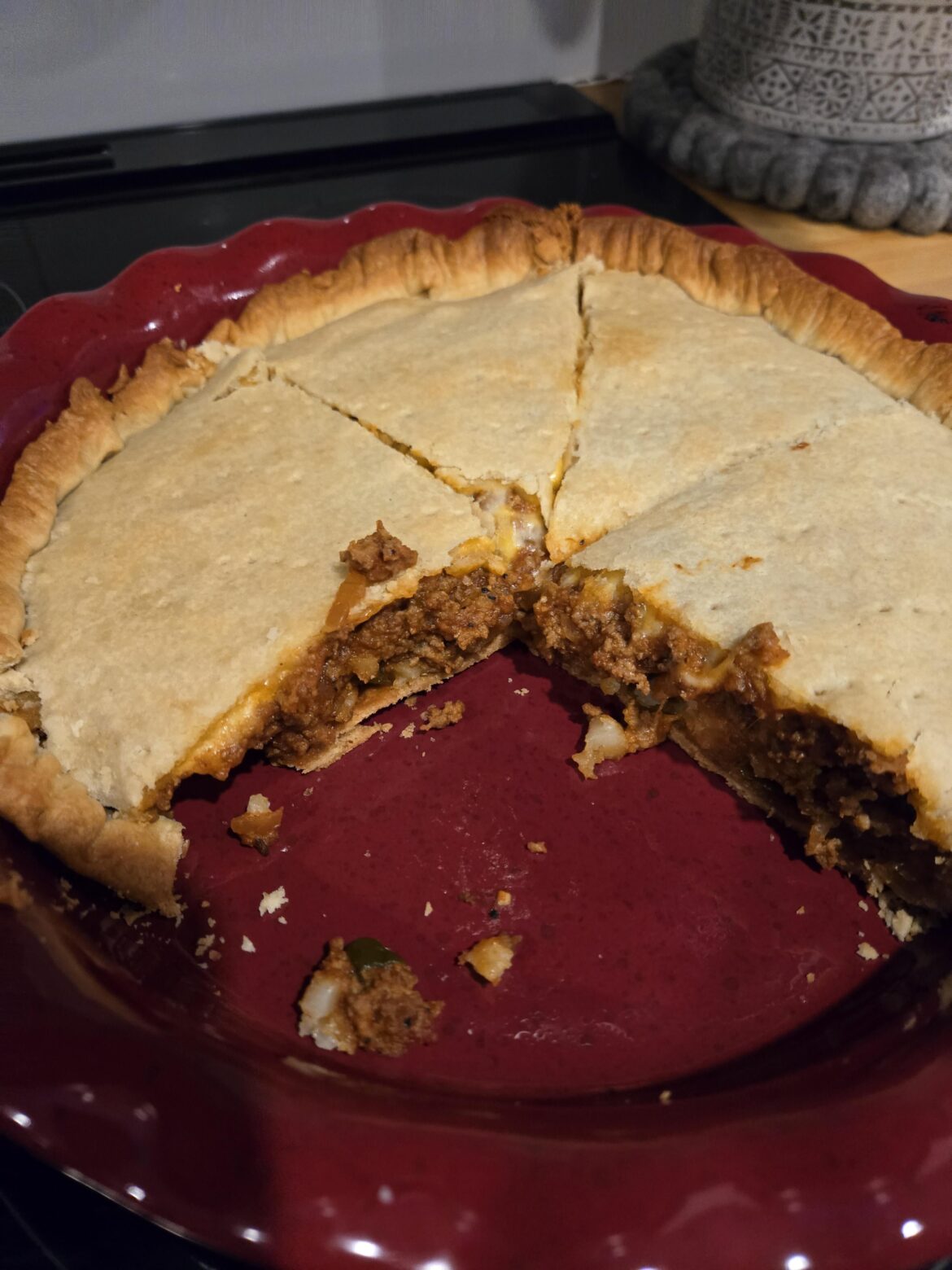 Sloppy joe pie