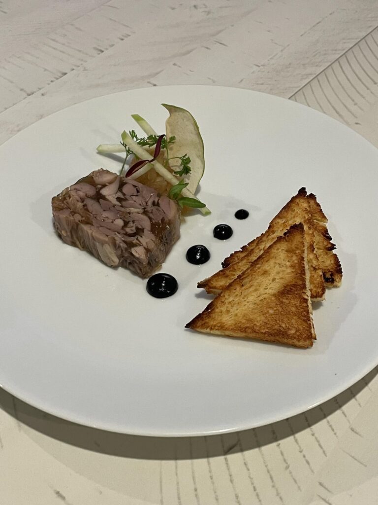 Chicken Terrine | Apple | Brioche — 4 Platings