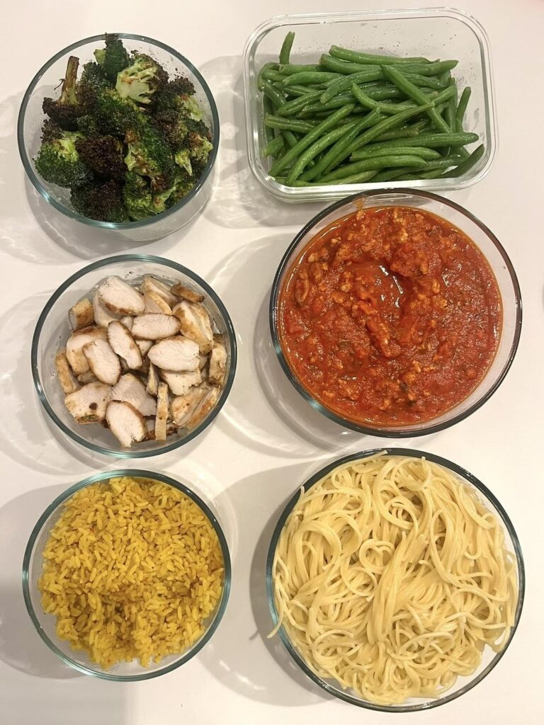 My Recent Meal Preps (for 2)