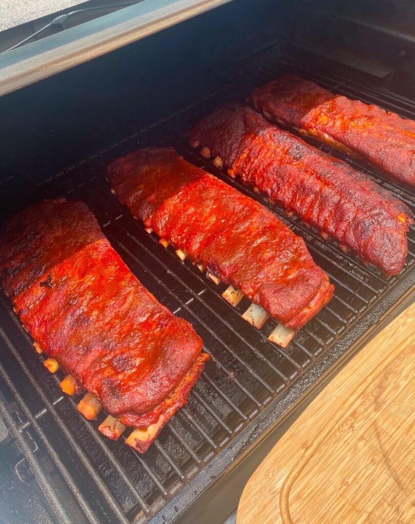 Pork Ribs on the Ironwood 885