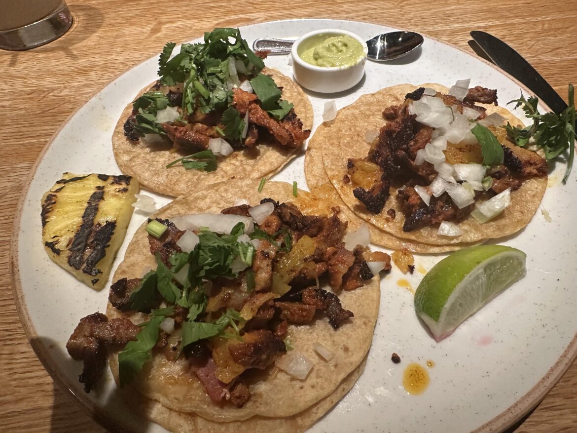 Anniversary tacos