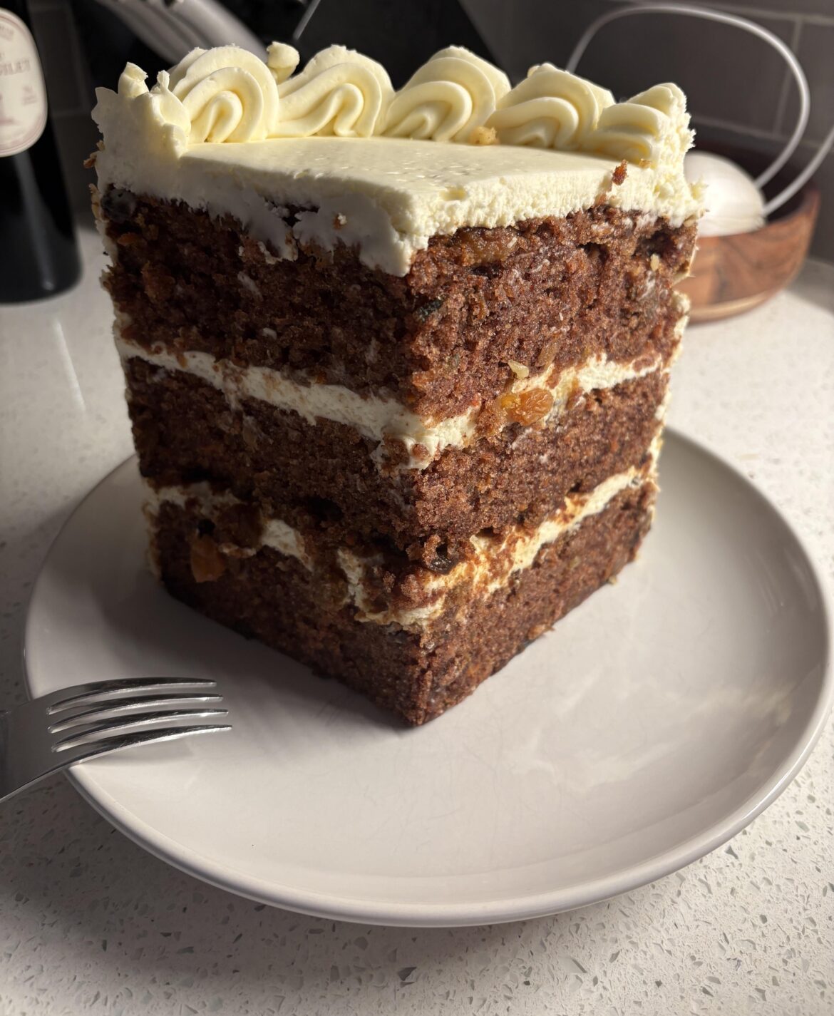 Picked up Gibsons’ carrot cake