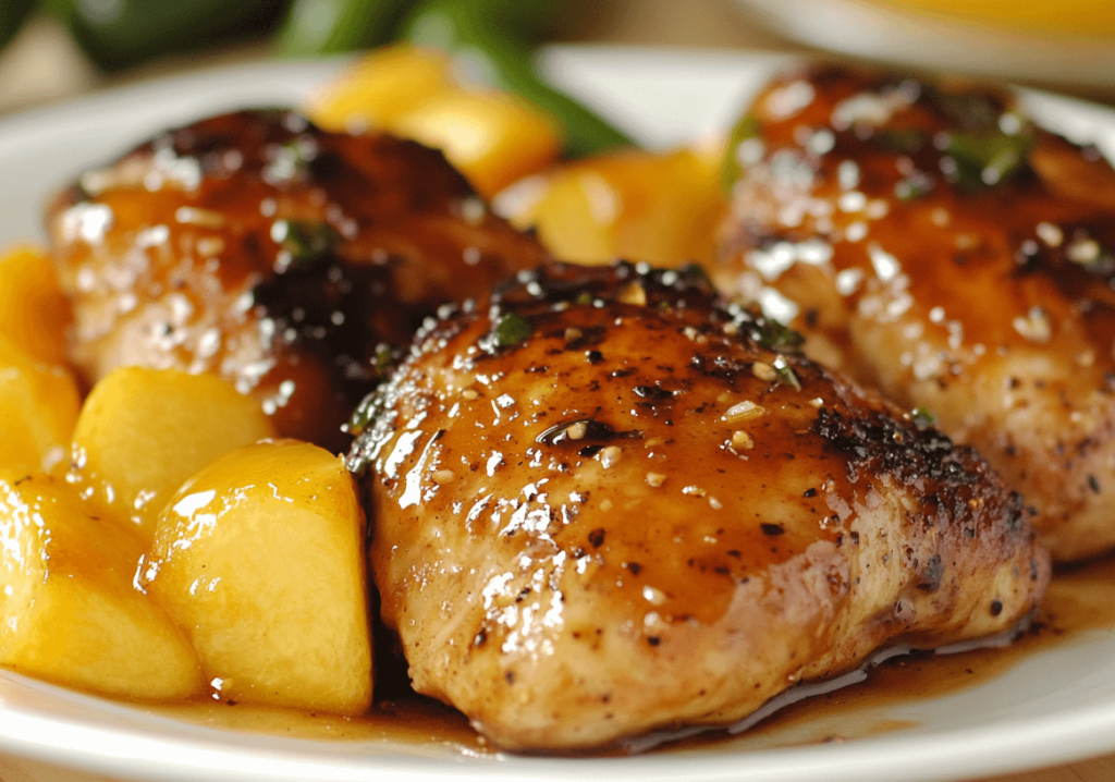 Jalapeño Peach Chicken Recipe