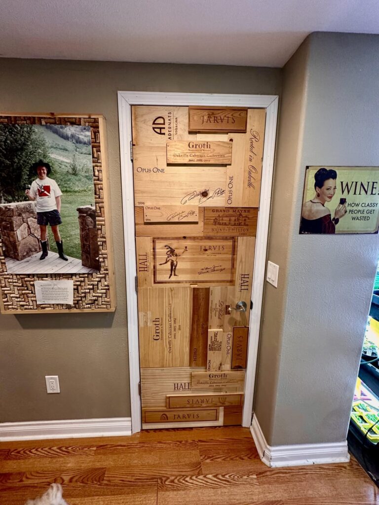 Wine cellar build complete