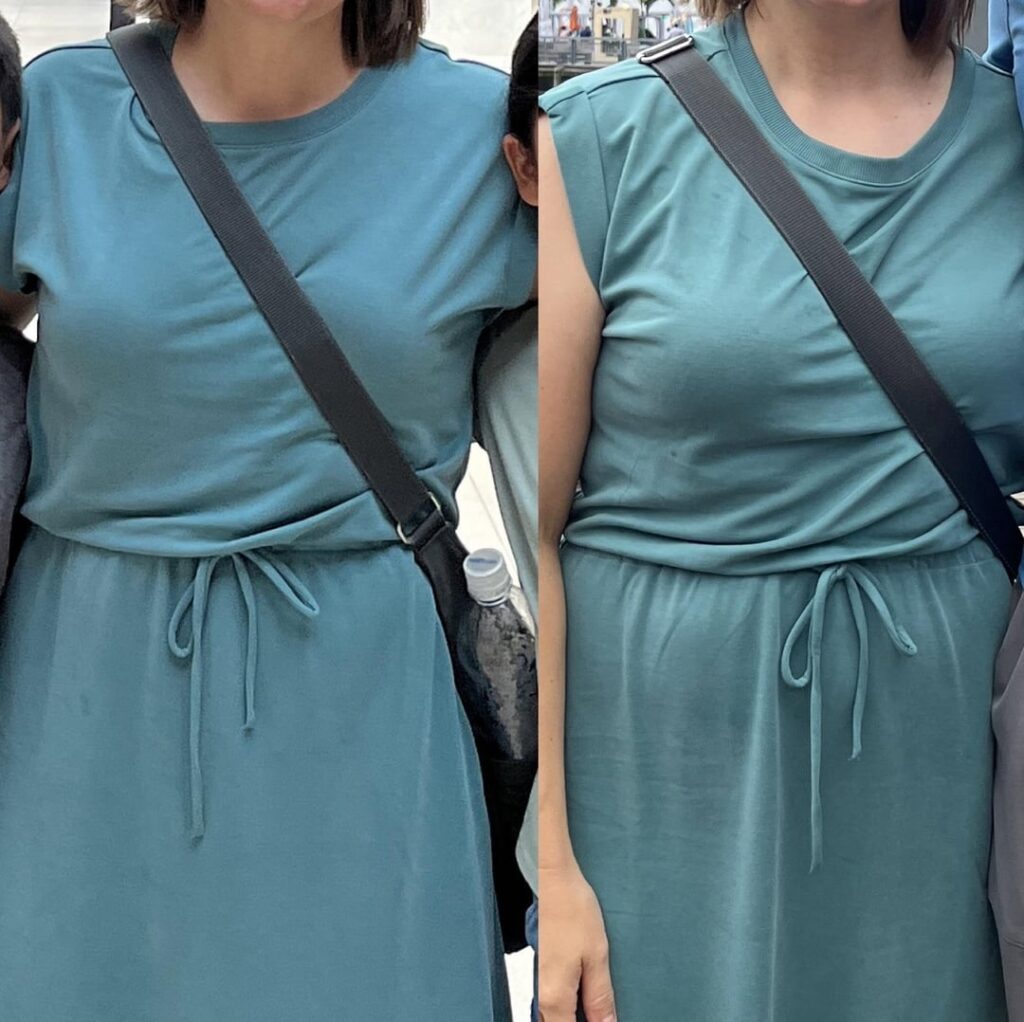 Full day of tourist eating - before & after