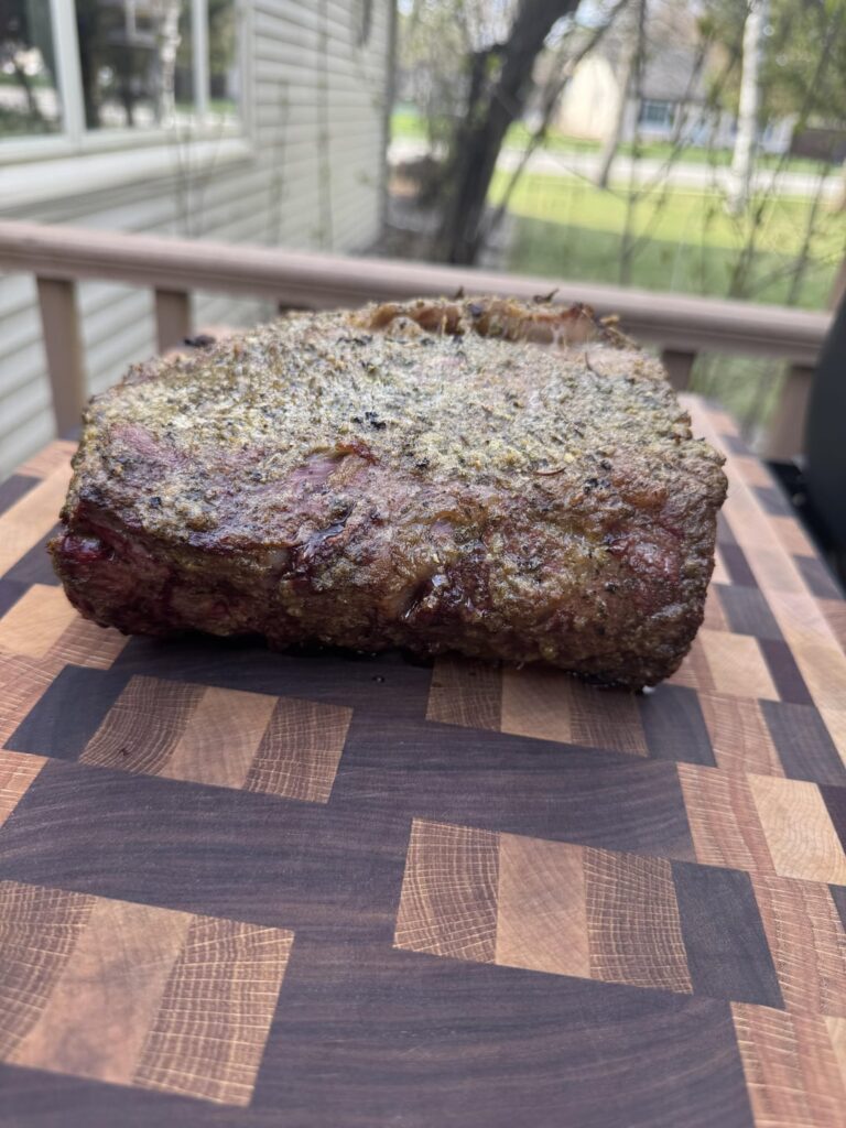 Smoked Prime Rib