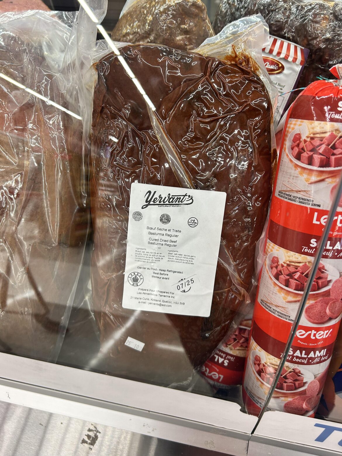 From its shape, What is this cut of beef?