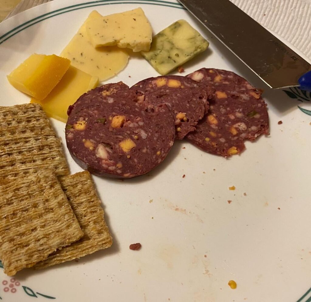 Sunday night snack cheese
