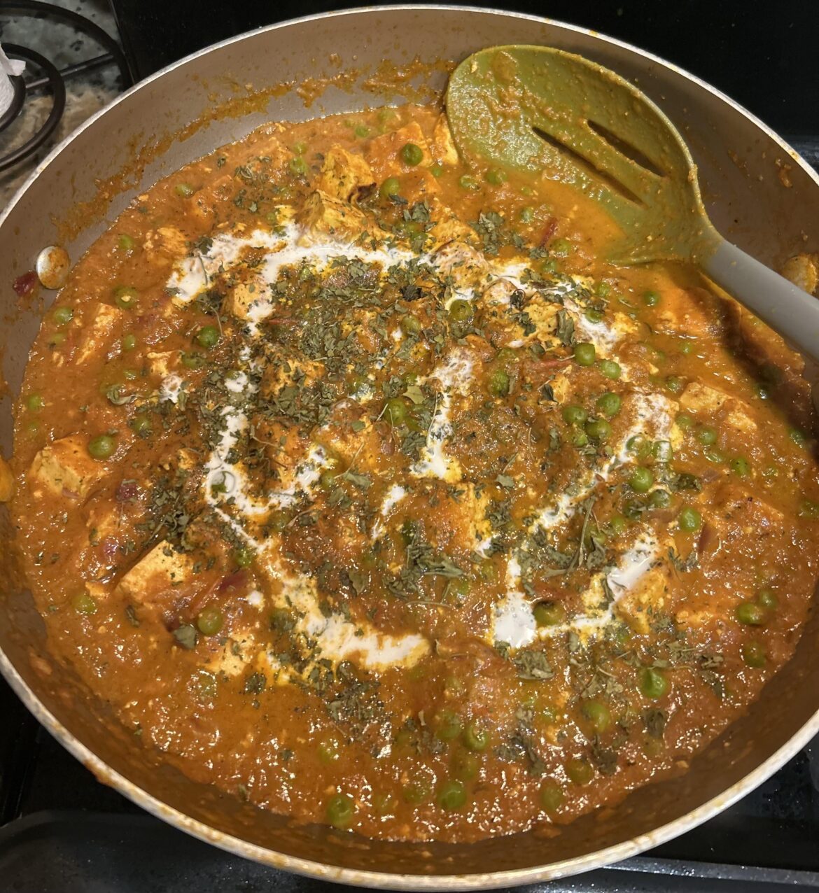 Matar Paneer