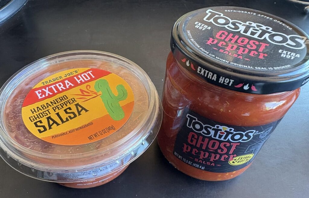 Trader Joe's Ghost Pepper Salsa vs. Tostitos Ghost Pepper Salsa
