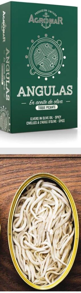 Most expensive can of seafood I’ve seen - Baby Eels