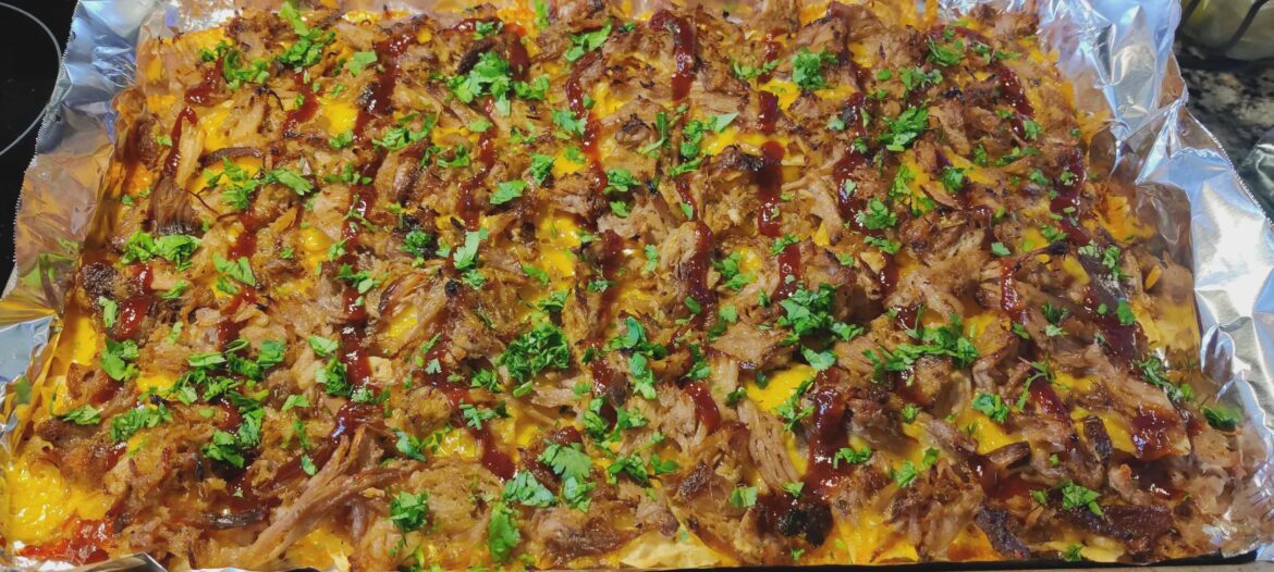 Does anybody else make bbq nachos with their leftover pork butts?