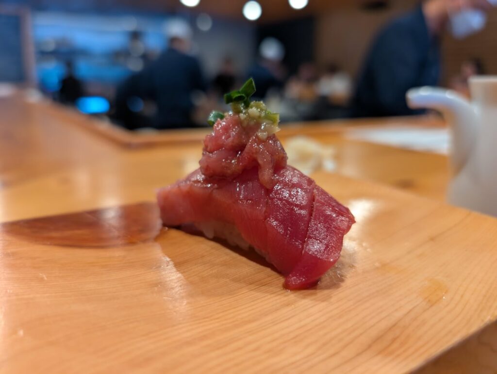 When a missed flight connection gives you 8 free hours, go find sushi! Hatsuyuki, Fort Worth Texas. Outstanding fish list!!