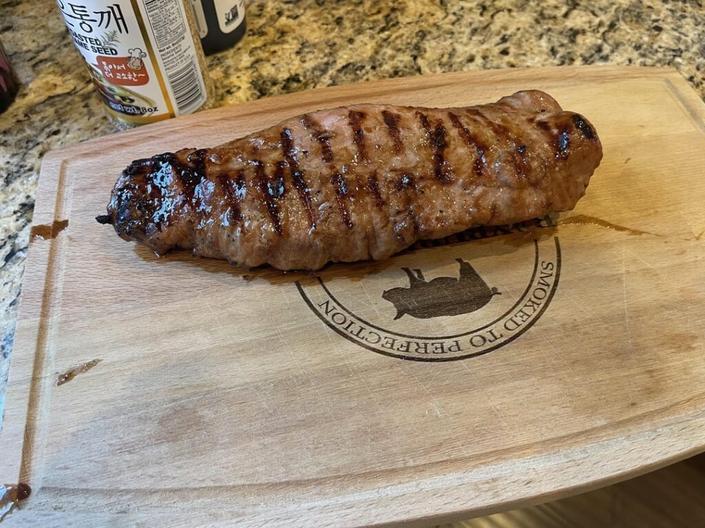 Pork tenderloin Asian style