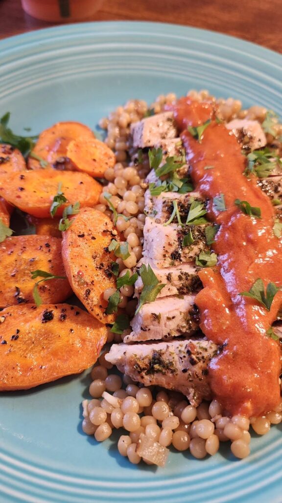 Trattoria pork chops