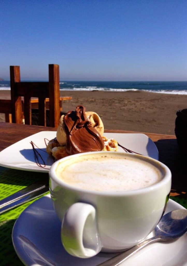 The best view with the best of life, a simple coffee