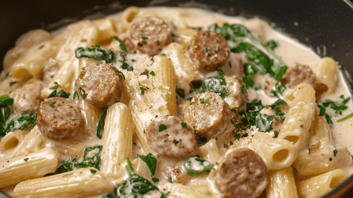 Best Creamy Sausage Pasta Recipe