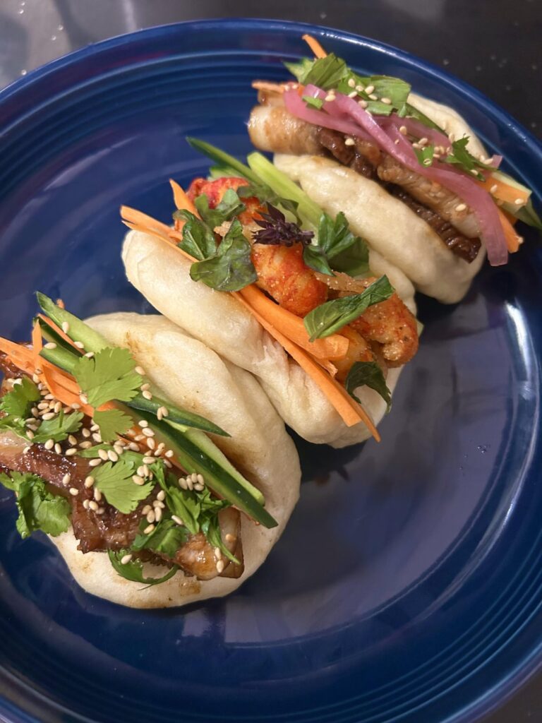 I made bao buns for the first time