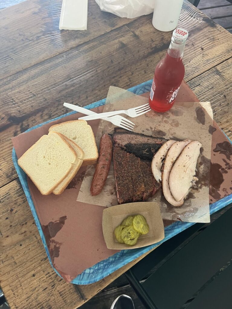 First time visiting Texas. BBQ crawl. We ate six joints in five days.