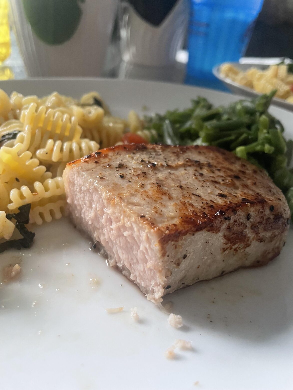Boneless pork chops