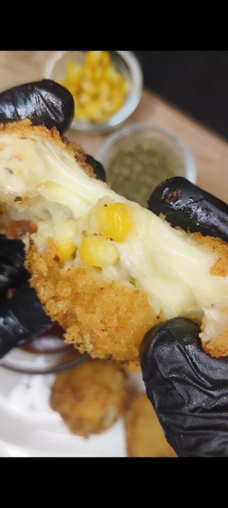 Potato Cheeseballs made by me!